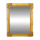 Mid-century bamboo wall mirror, Italy, 1960s