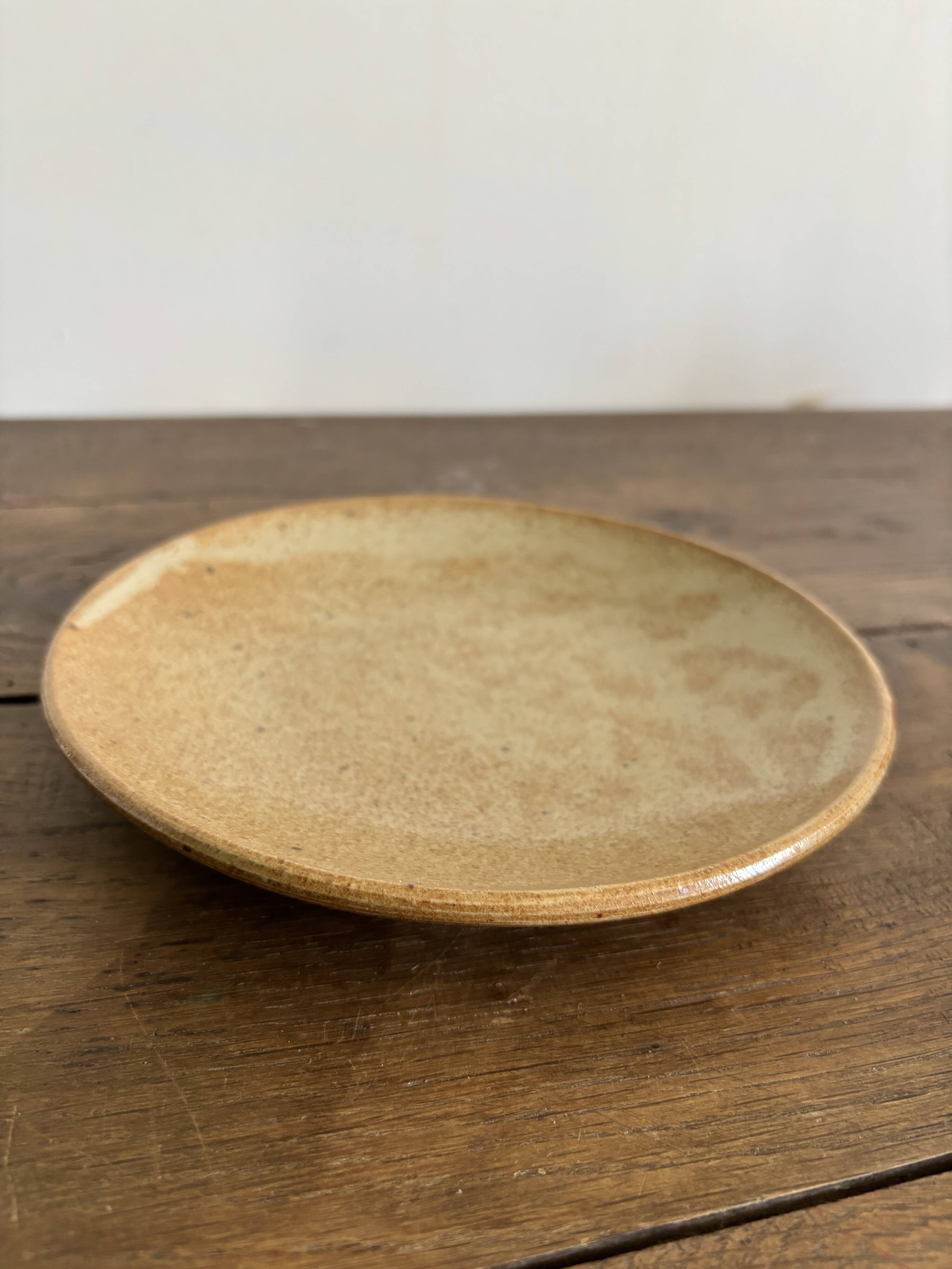 Set of French artisanal stoneware ceramics – 1960s
