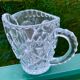 Hand-cut crystal cream jug - Vintage charm