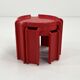 Set of 3 nesting tables by Giotto Stoppino for Kartell, 1970.