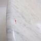 Round marble dining table, 1970 - Ø113cm