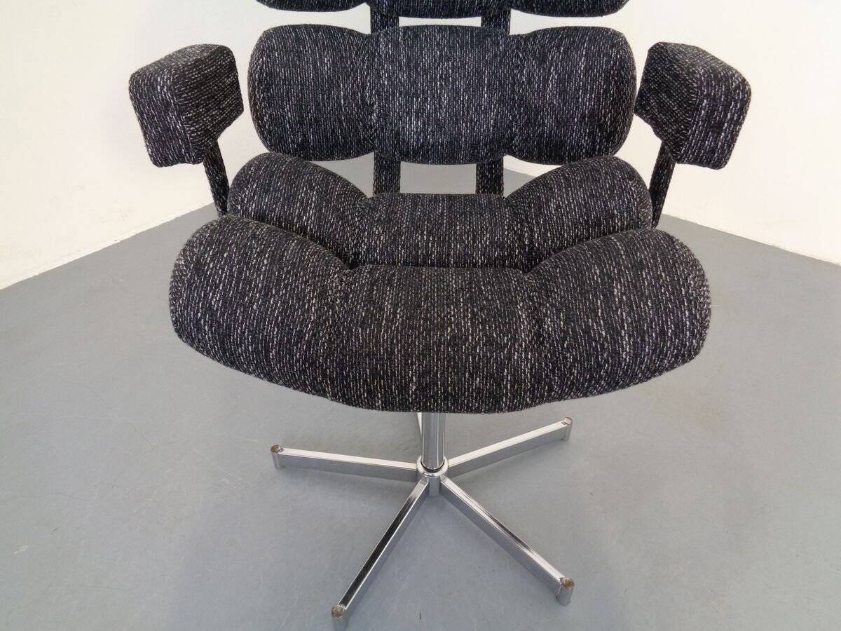 Italian Swivel Chair, 1960s