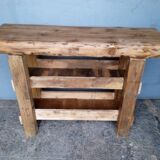Professional furniture 120cm old solid wood workbench