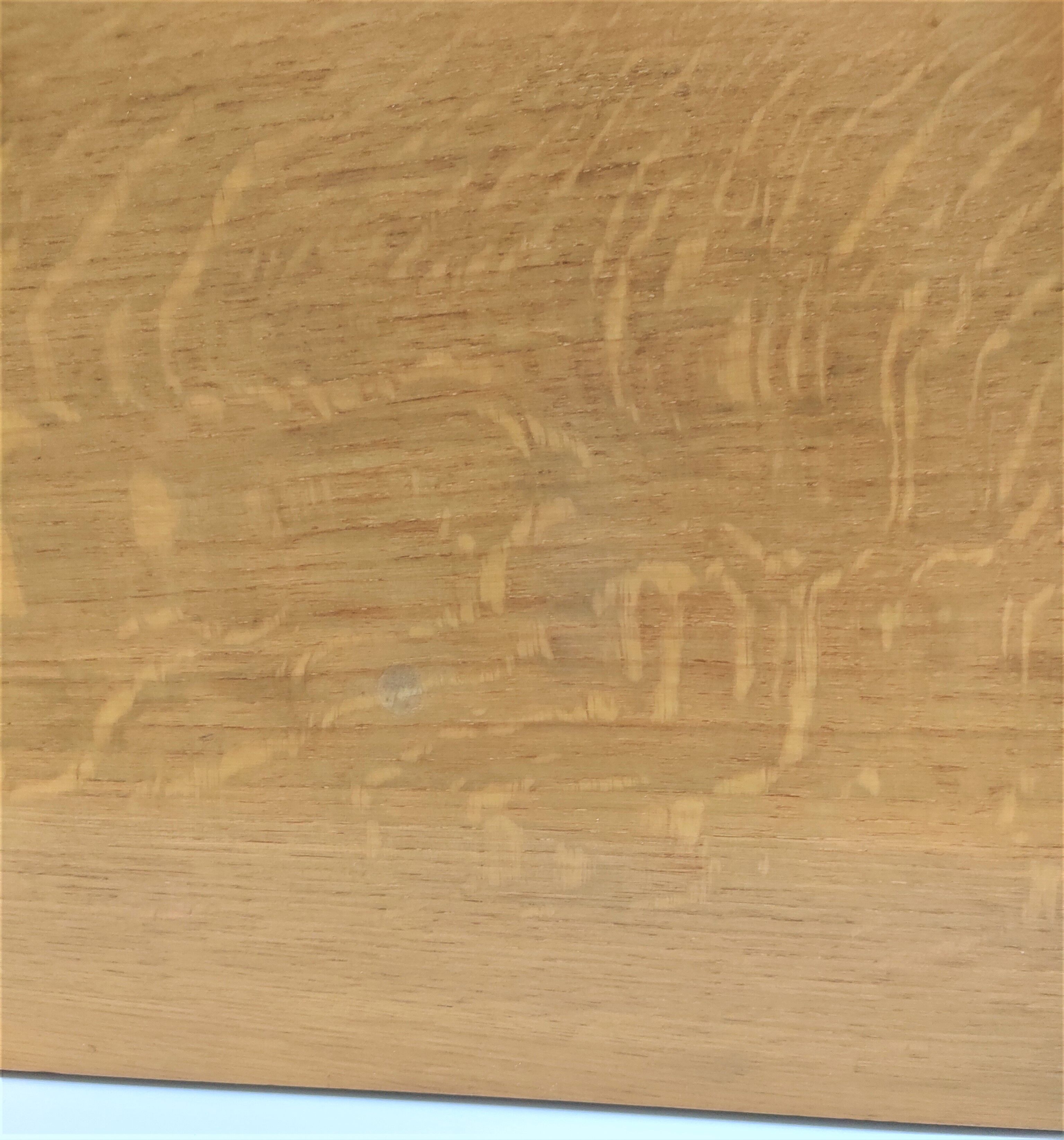 Bedside wood feet tapered 60s