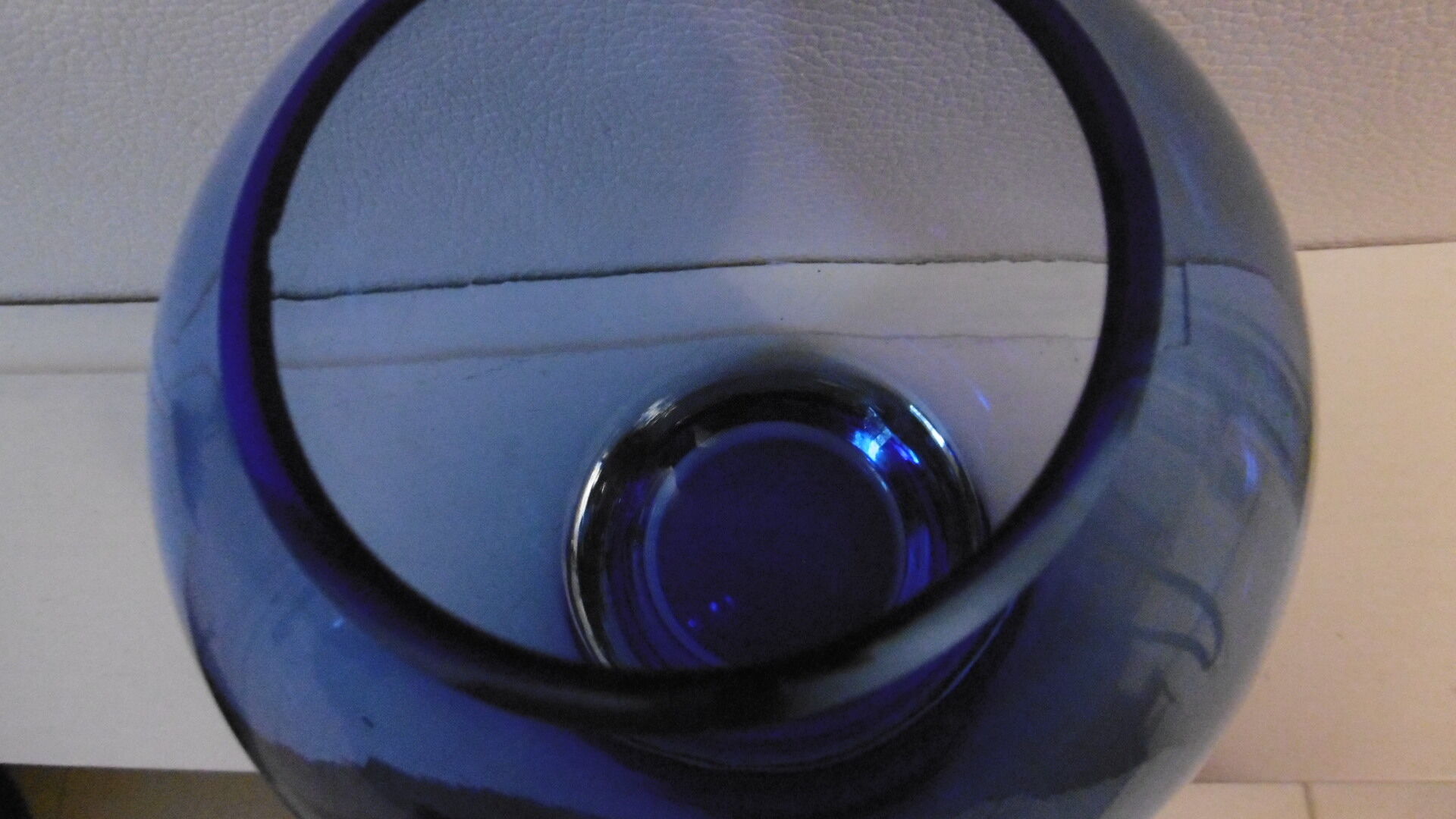 Cobalt blue glass vase