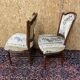 Pair of antique Louis XVI style chairs, beautifully upholstered
