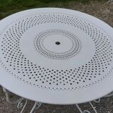 Garden table 1900 in wrought iron