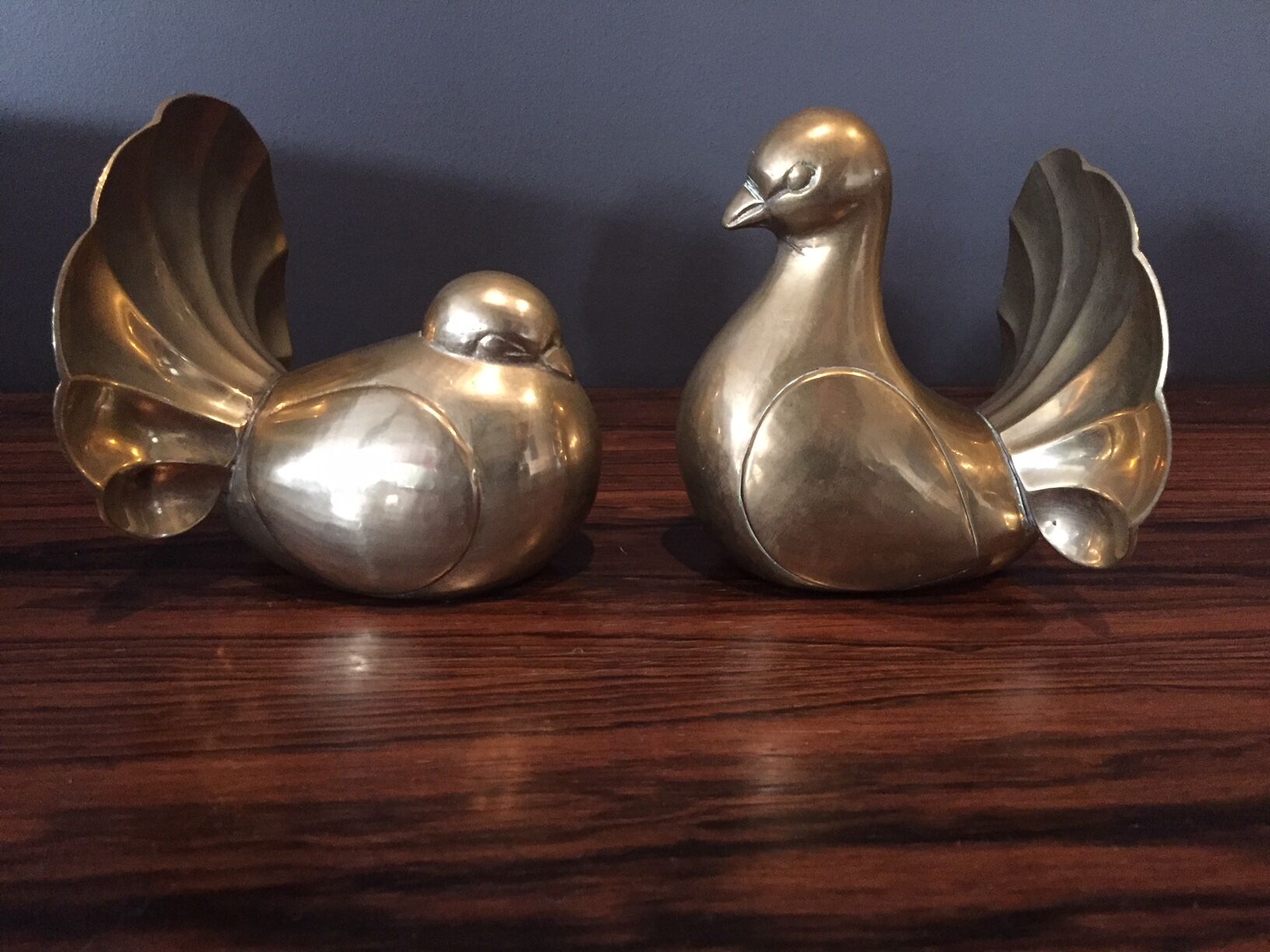 Press paper Peacock brass