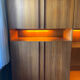 Wall unit / bookcase Italian Luigi Bartolini 1960
