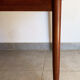 Vintage Danish dining table from the 60s extendable teak