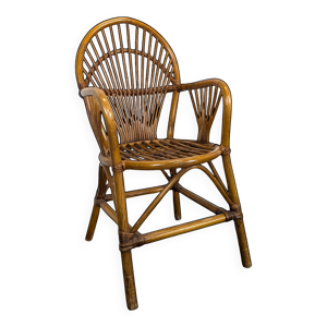 fauteuil en bambou