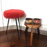 Red Pelfran Stool 1960