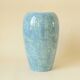 Iridescent Blue Ceramic Vase