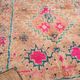 Tapis marocain vintage en laine colorée