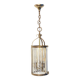 Old vintage brass and crystal lantern decoration chandelier lighting LAMP-7125