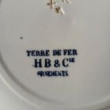 6 Terre de fer HB & Cie deep plates