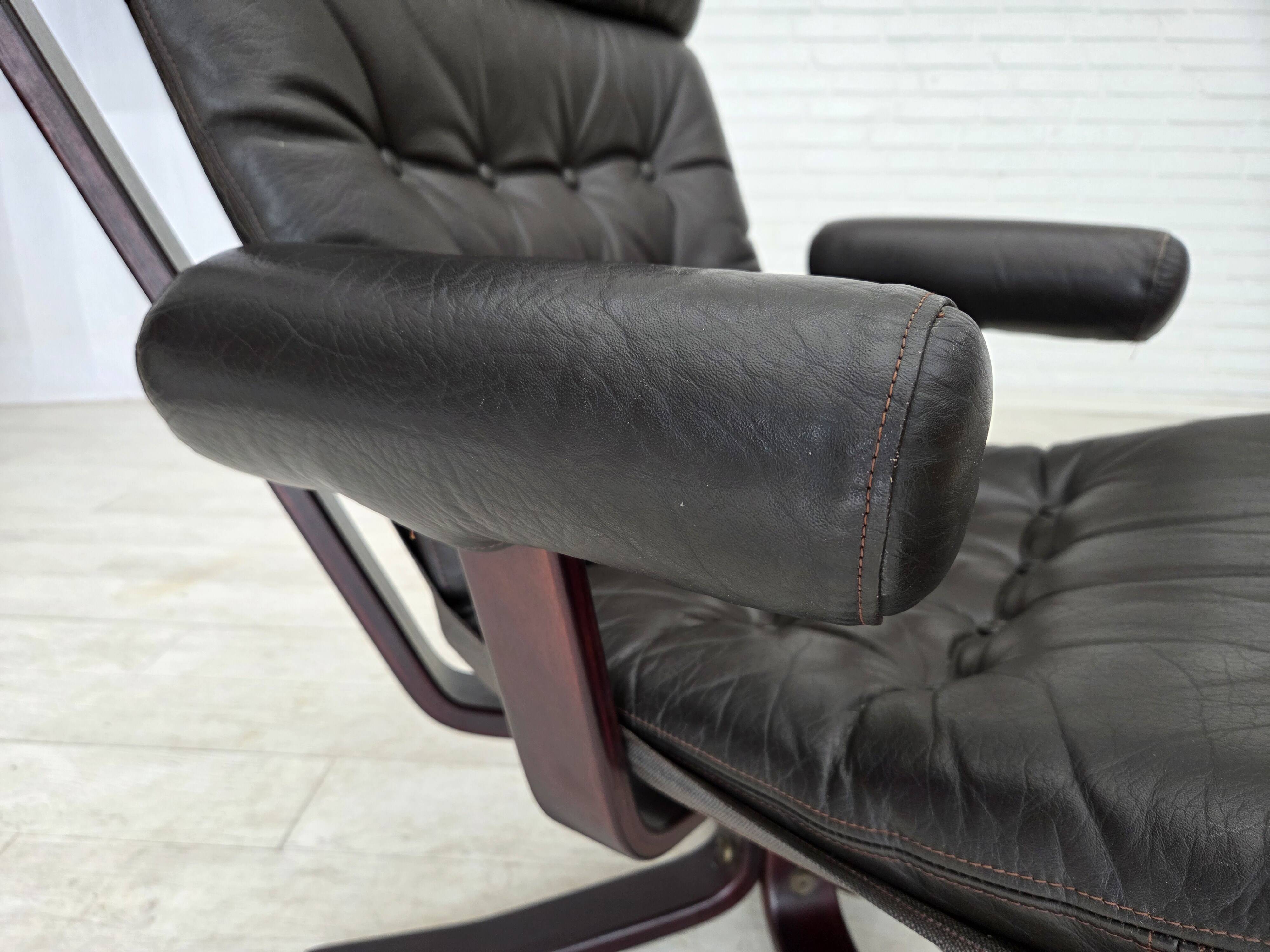 1970s, Norwegian design by Sigurd Ressel, lounge chair model "Falcon".