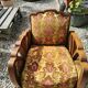 Art Deco armchair solid walnut