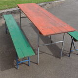 Set garden table and benches