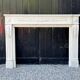 Louis XVI Style Fireplace in Carrara Marble Circa 1880