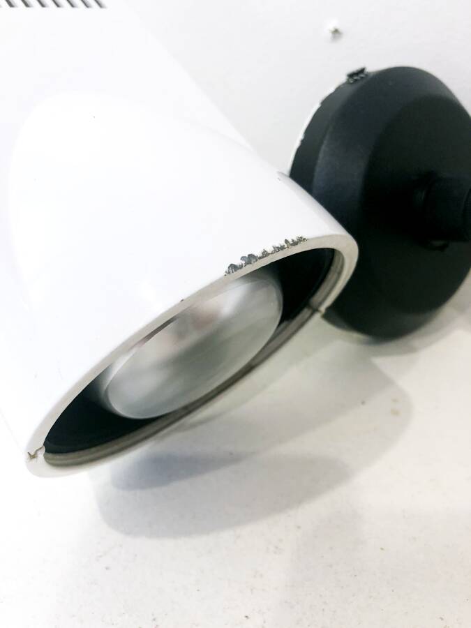 Pair of Lita wall lights, 1980