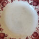 Vintage set of 5 St Amand earthenware plates with apples.