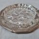 Silver metal butter dish, 1980
