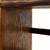 Art Deco Oak compact bookcase minimalist design