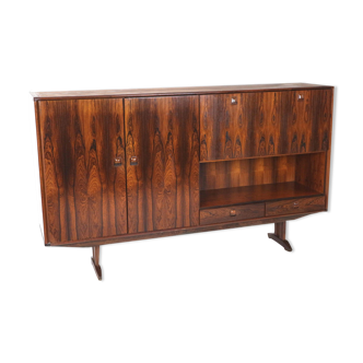 Vintage rosewood sideboard highboard from Topform made in the 60s