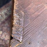 Migeon corner buffet stamped in Louis XV period marquetry