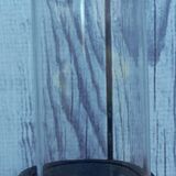 Antique wedding globe in oval glass 27 cm high