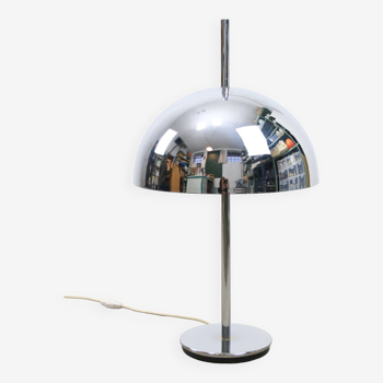 Lampe de table Space Age en chrome, années 70