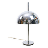 Large Space Age Table Lamp in Chrome, 70s