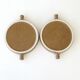 Emile Henry snail service - 2 Pans 12 holes - Brown caquelons