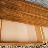 Small sideboard 2 drawers 2 doors year 1960 vintage