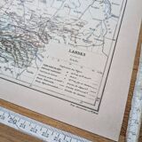 Printed in 1889, Landes, New Aquitaine.