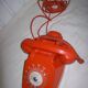 Vintage orange phone Socotel