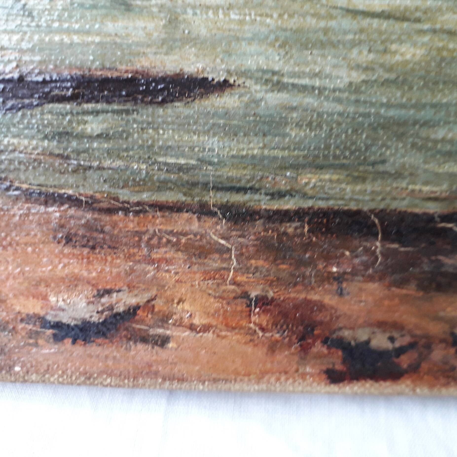 Signed orientalist painting