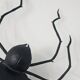 Wall lamp in iron Mid Century Modern spider style from the 1960s.