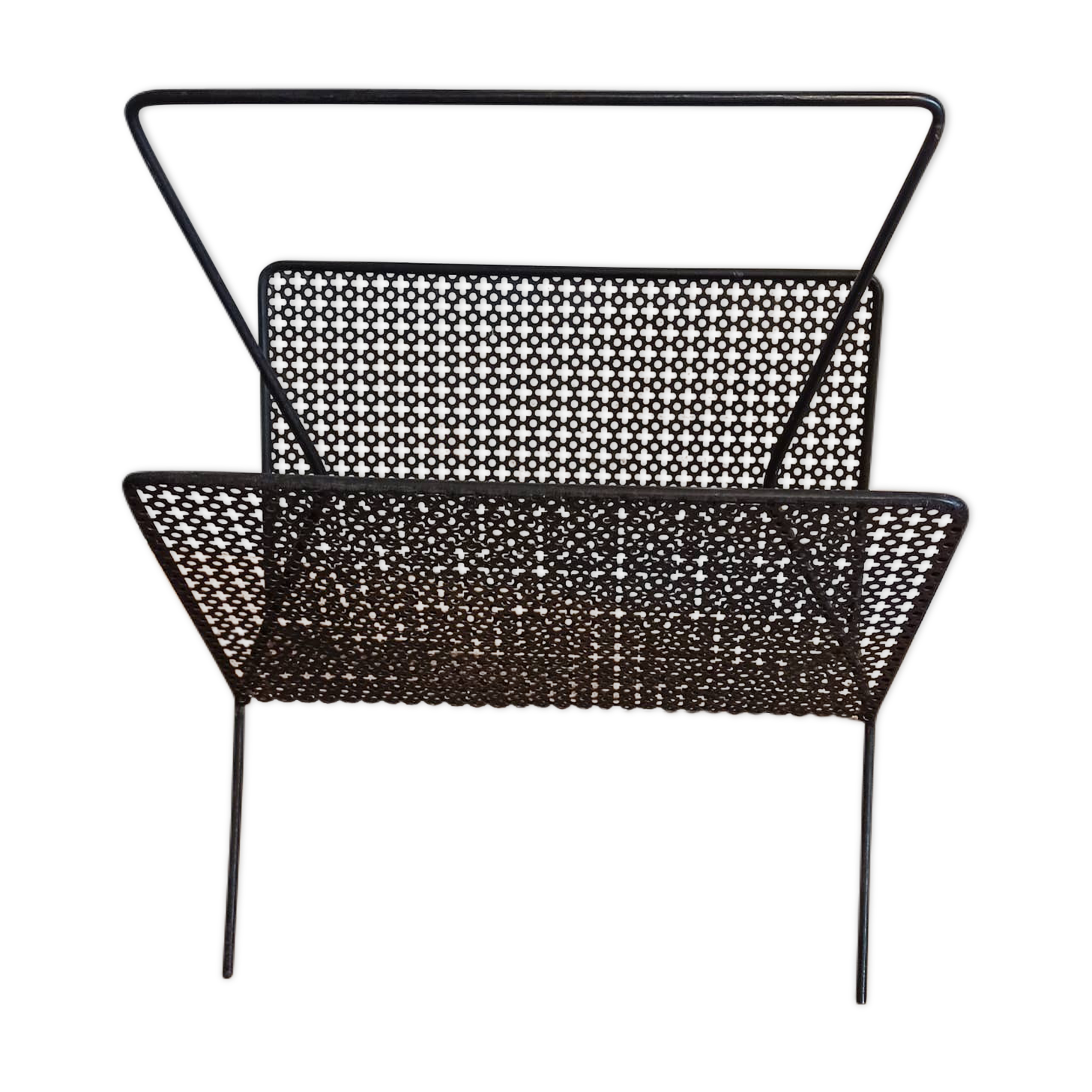Metal magazine holder