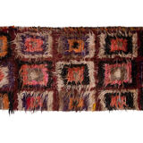Vintage Turkish Tulu Runner Rug, 1970s 127 X 302 cm