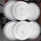 6 plates " iron earth " Salins n garland Louis XVI