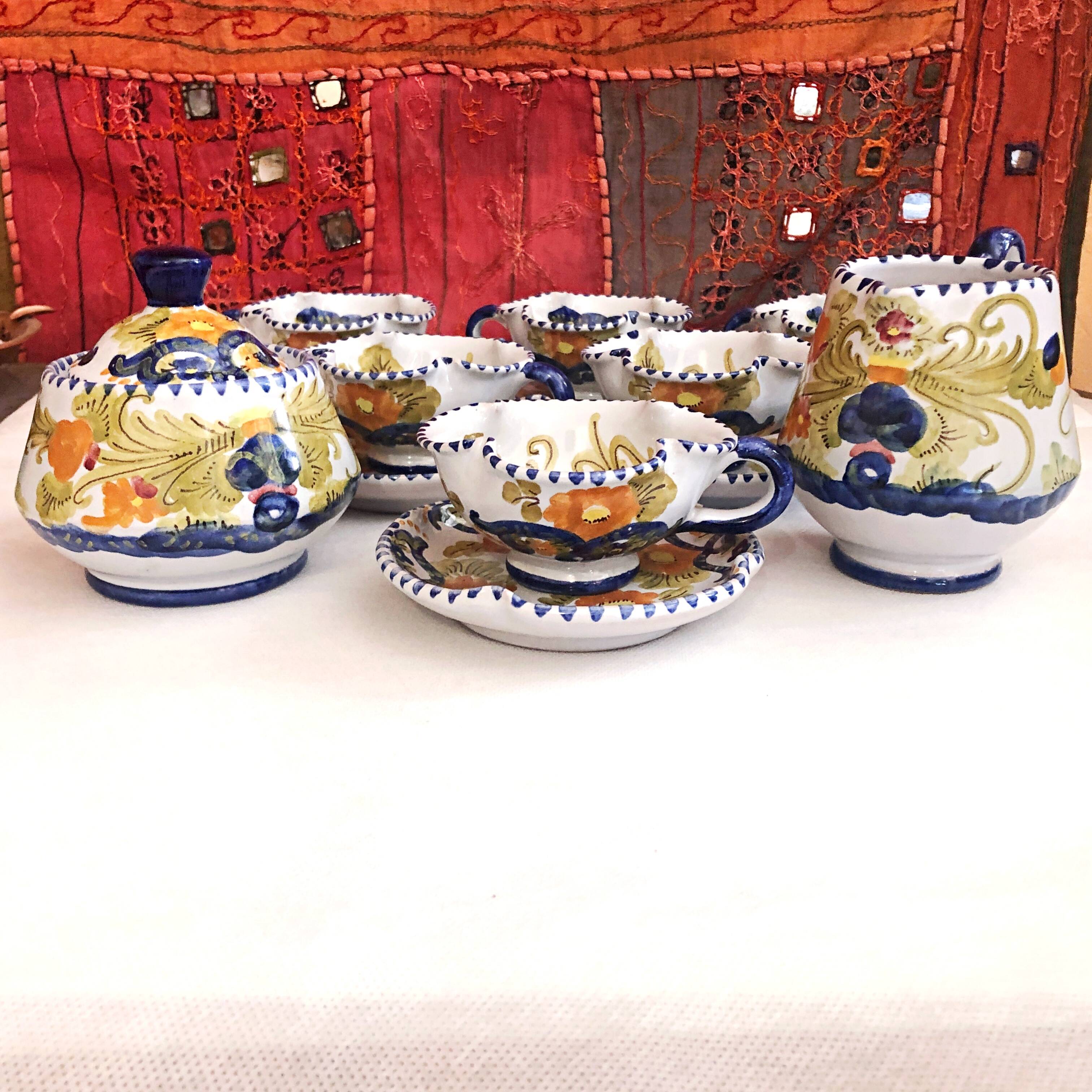 Handcrafted coffee service Orvieto Italy