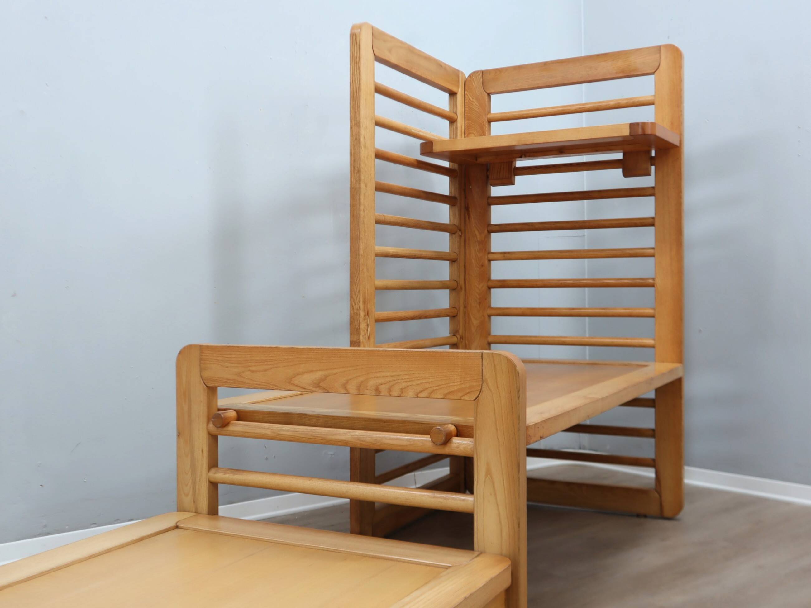 1970s Italian Design Multipurpose Daybed and Storage System