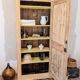 Bonnetière ancienne en pin décapé
