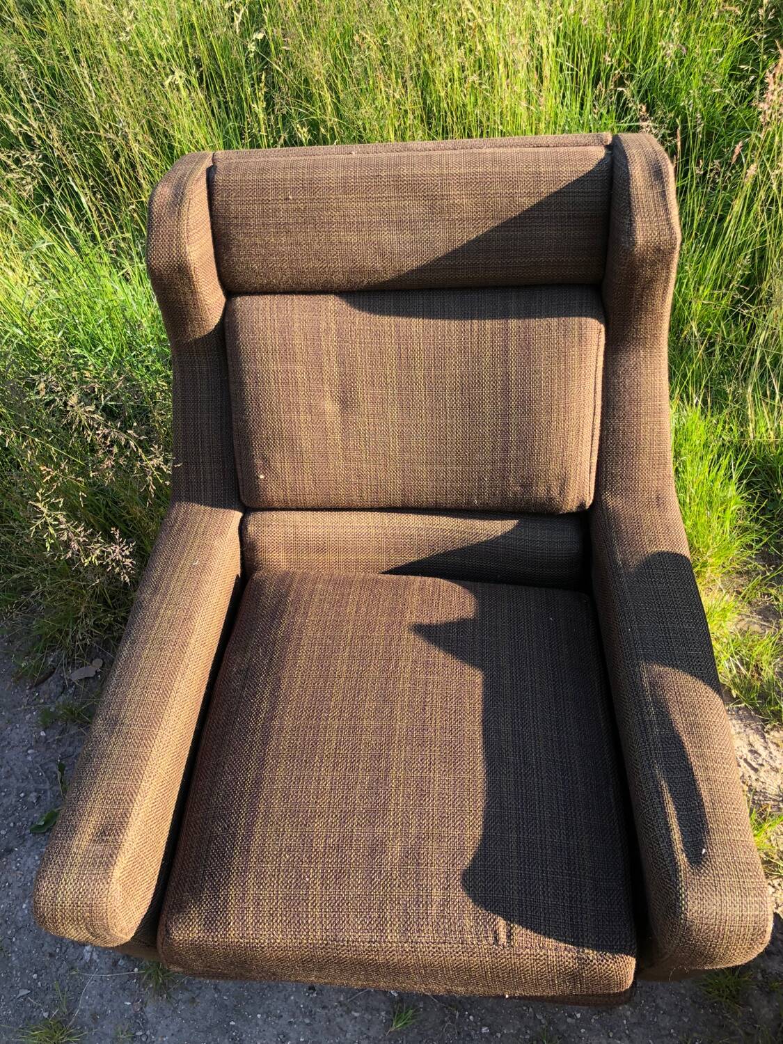 Vintage Airborn swivel armchair