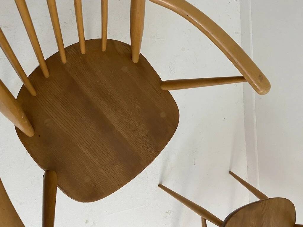 Vintage chairs by Ercol