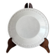 Ensemble de 4 assiettes à soupe en grès Ceramano Allemagne | Moderne du milieu du siècle