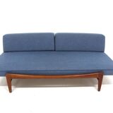 Scandinavian teak daybed, Ib Kofod Larsen, Jönköping, Sweden, 1960
