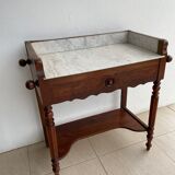 Dressing table with marble